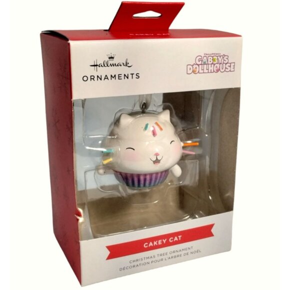 Hallmark Gabbys Dollhouse Cakey Cat Christmas Tree Ornament - Picture 2 of 9